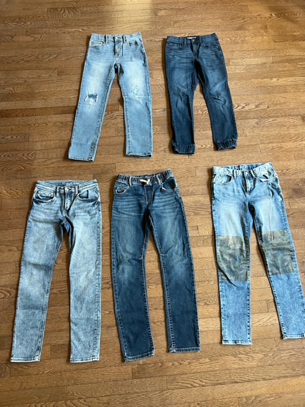 Gap and Old Navy Kids' Slim Jeans Mixed Washes
